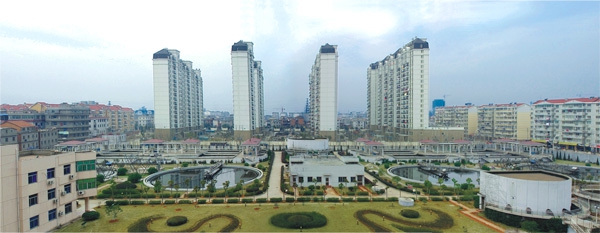江西最大污水處理廠——南昌朝陽污水處理廠二期工程（省、市優良工程，獲滕王閣杯）